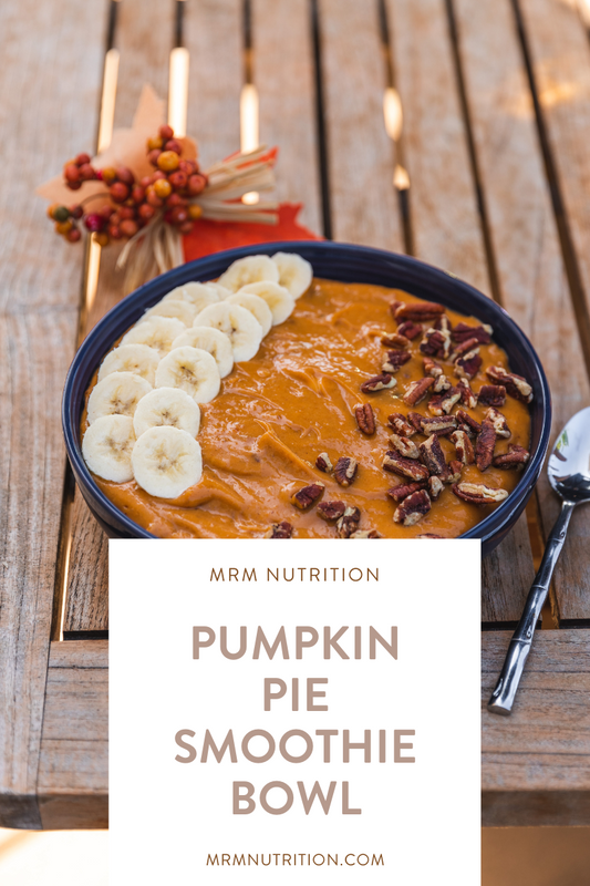 Pumpkin Pie Smoothie Bowl