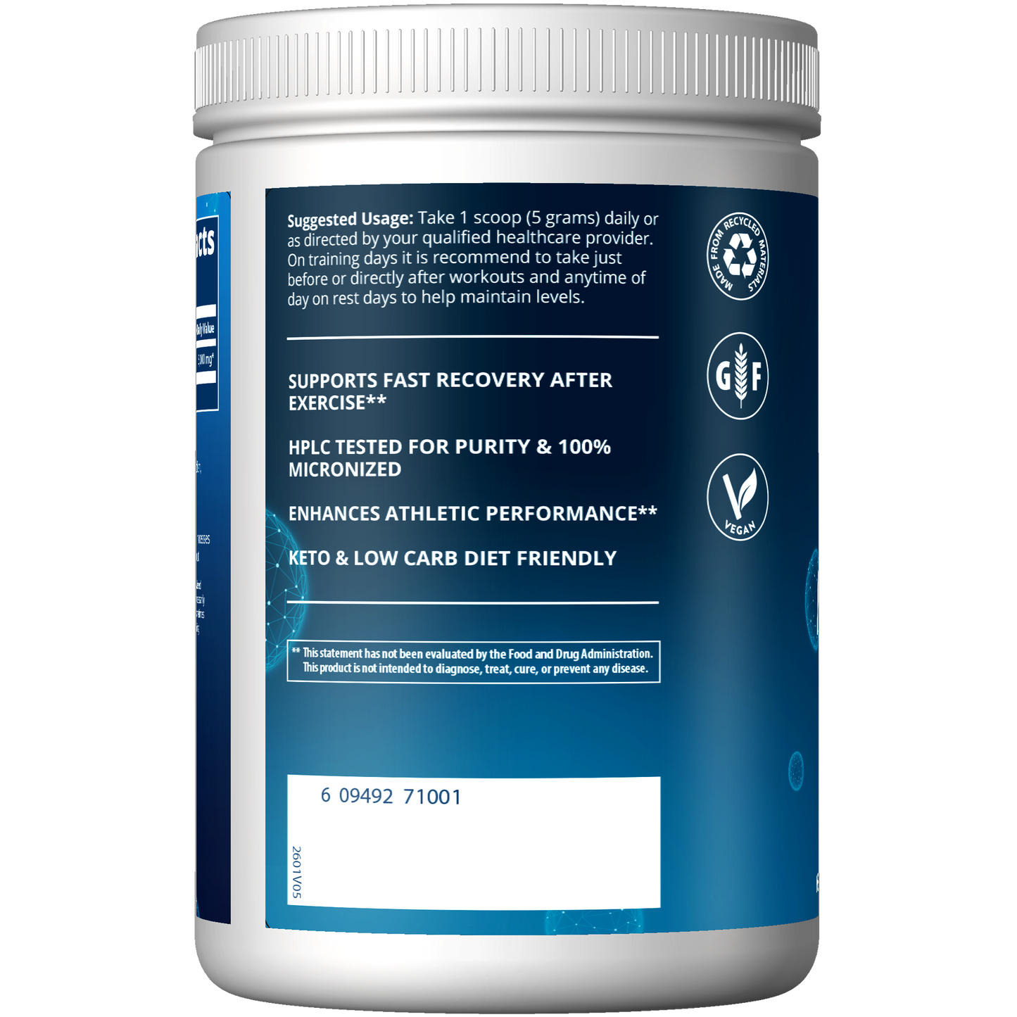 Creatine Monohydrate 325g