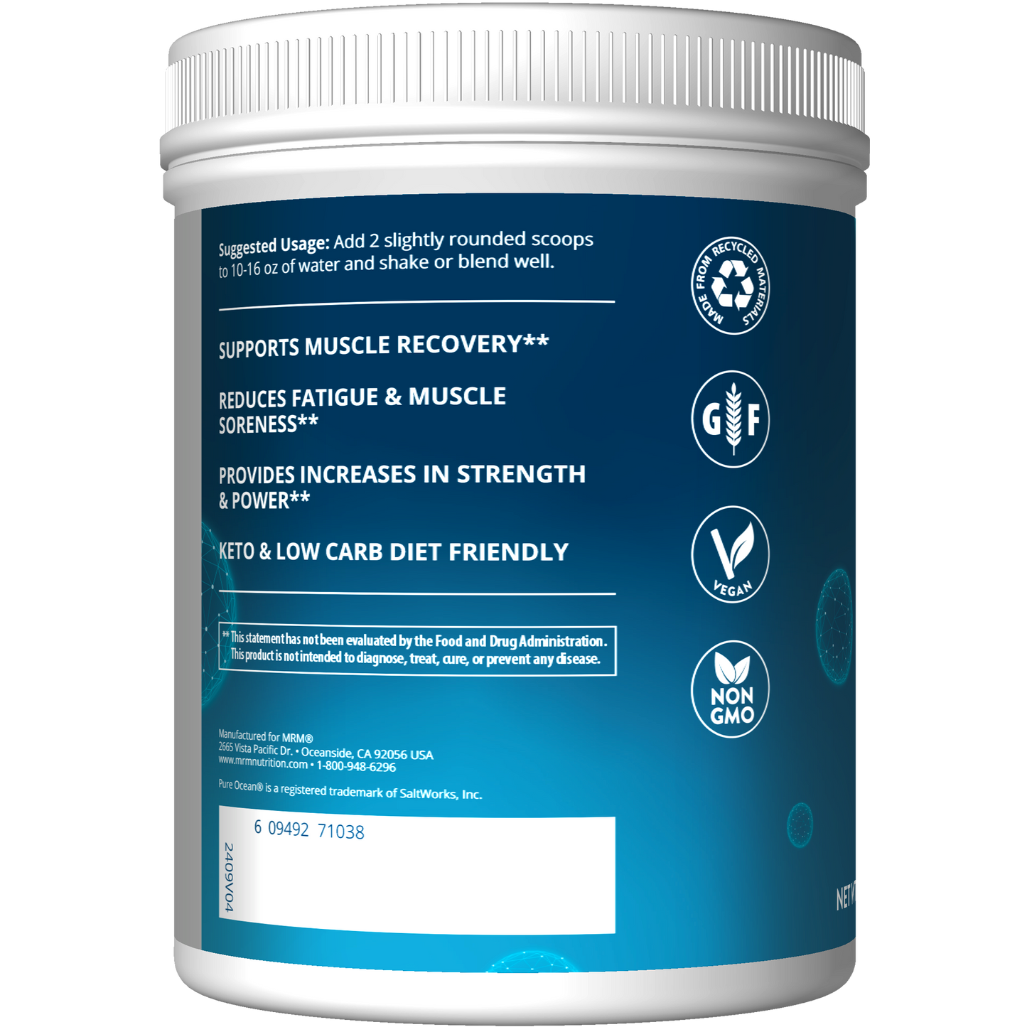 BCAA+G RELOAD™ Watermelon Flavored (840g)