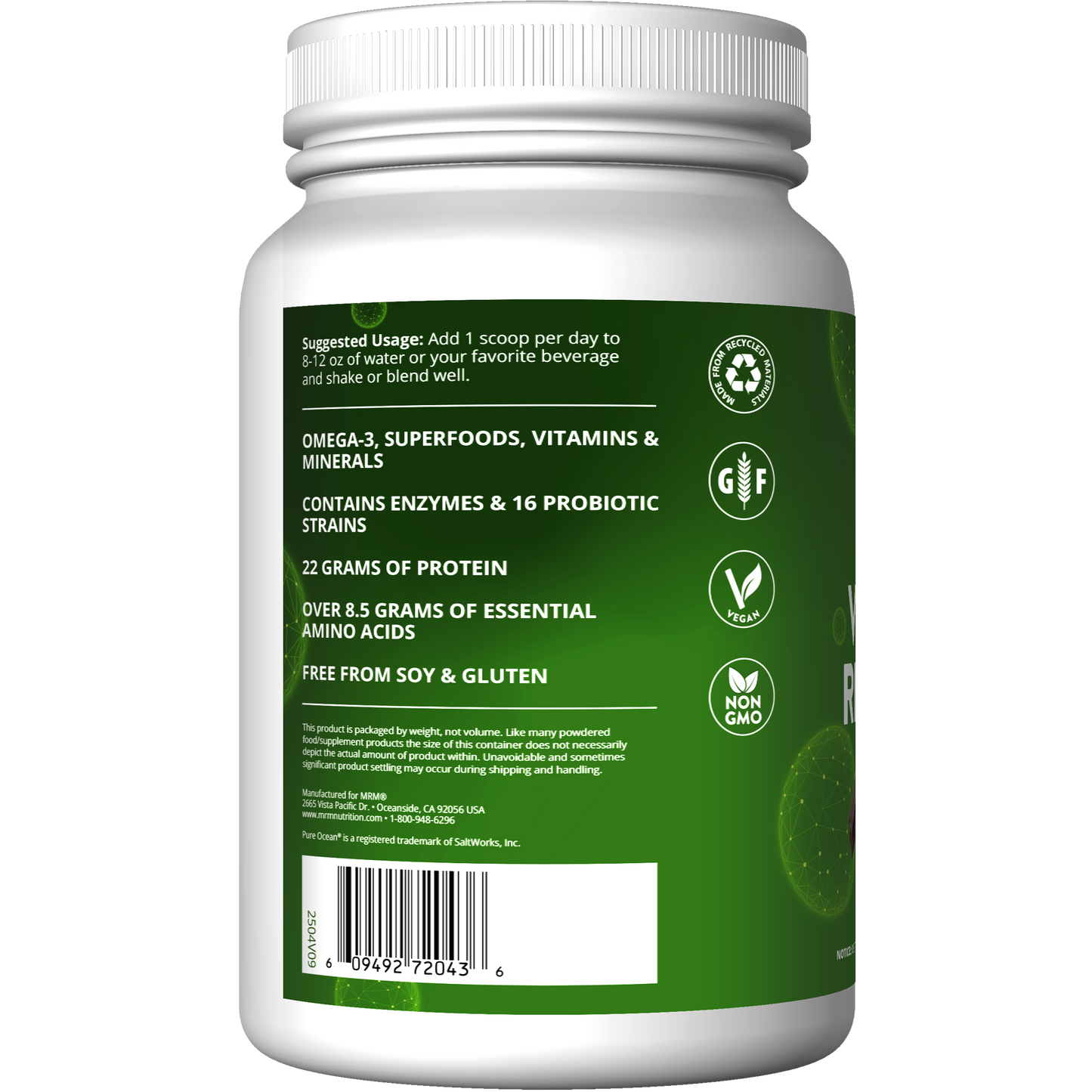 Veggie Meal Replacement Chocolate Mocha Flavored (3lb)