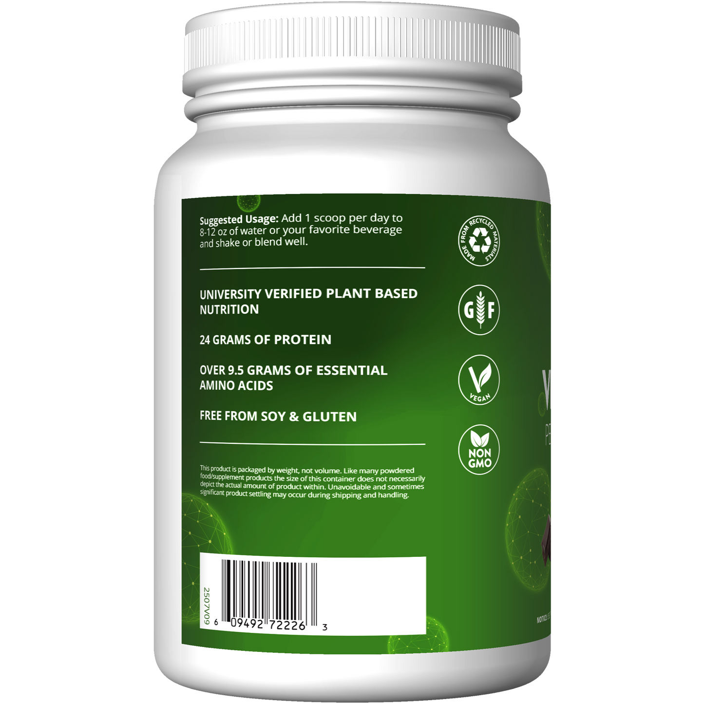 Veggie Elite® Performance Protein Chocolate Mocha Flavored (2lb)