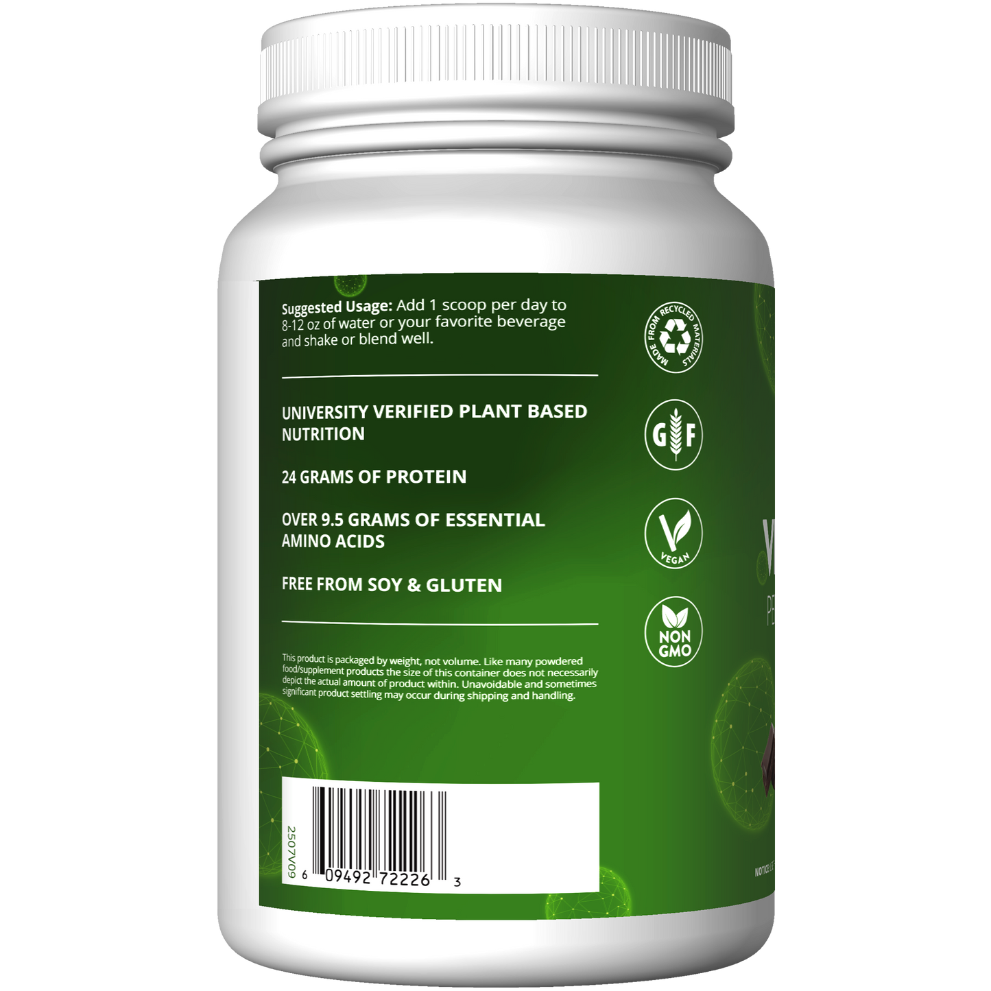 Veggie Elite® Performance Protein Chocolate Mocha Flavored (2lb)