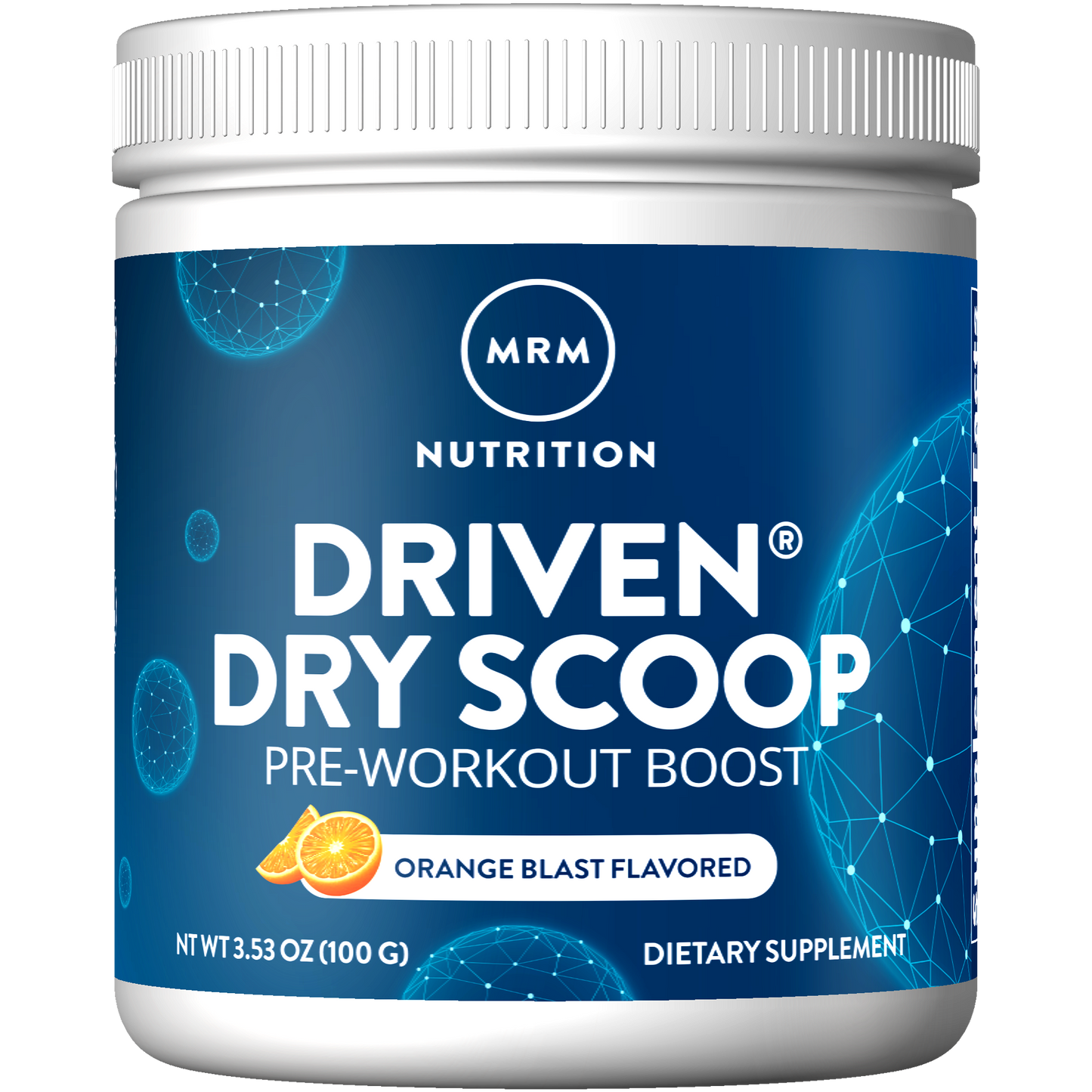 DRIVEN™ Dry Scoop Orange Blast Flavored (100g)
