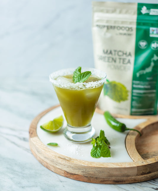 Spicy Matcha Margarita