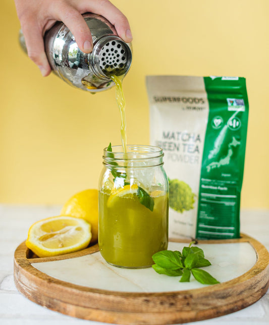 Matcha Green Tea Lemonade