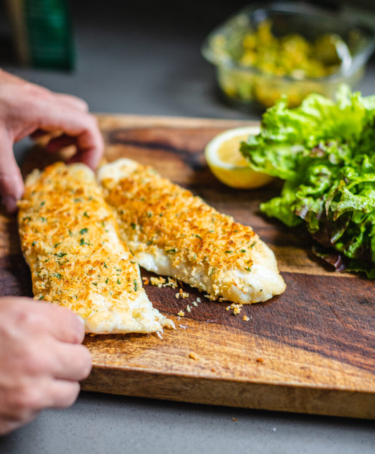 Baobab Crusted Halibut Recipe