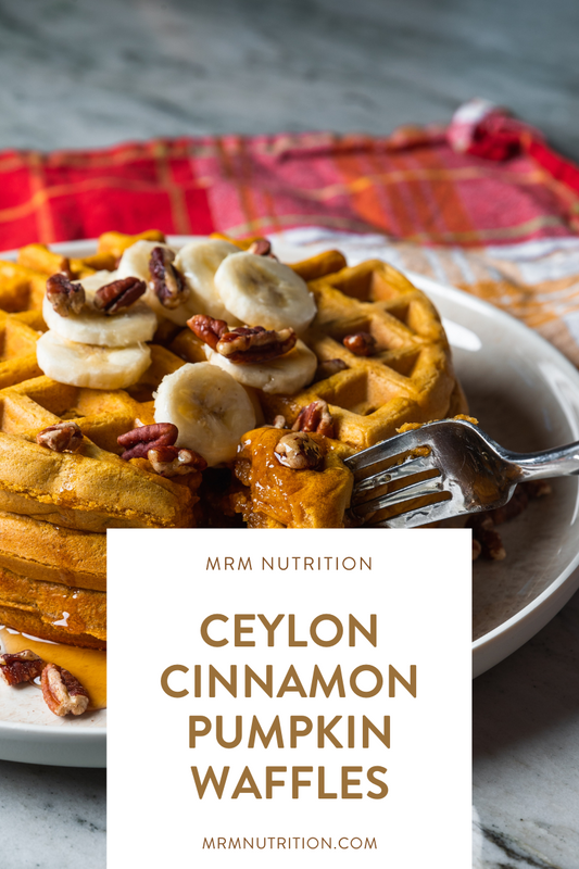 Ceylon Cinnamon Pumpkin Waffles