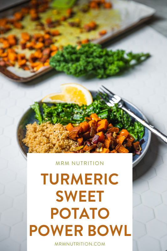 Turmeric Sweet Potato Power Bowl
