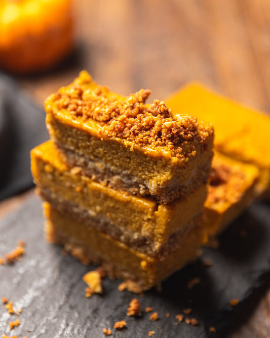 Superfood Pumpkin Pie Bars