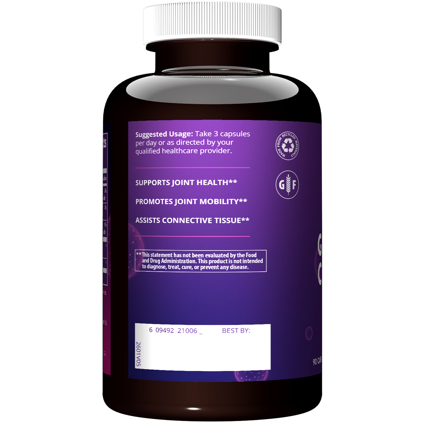 Glucosamine 1500mg/Chondroitin Sulfate 1200 mg (90 count)