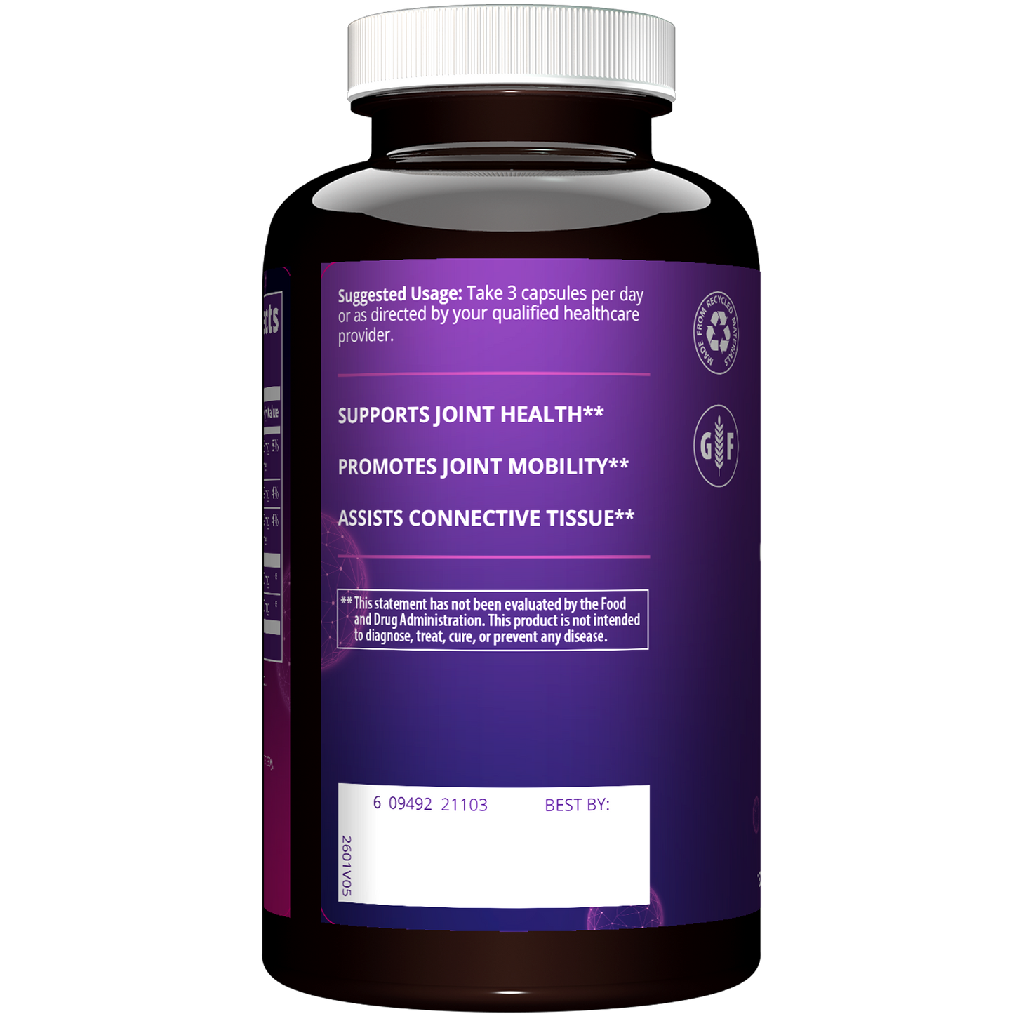 Glucosamine 1500mg/Chondroitin Sulfate 1200 mg (180 count)