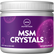 MSM Crystals | Pure Methylsulfonylmethane for Joint, Skin & Connective ...