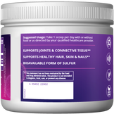MSM Crystals | Pure Methylsulfonylmethane for Joint, Skin & Connective ...