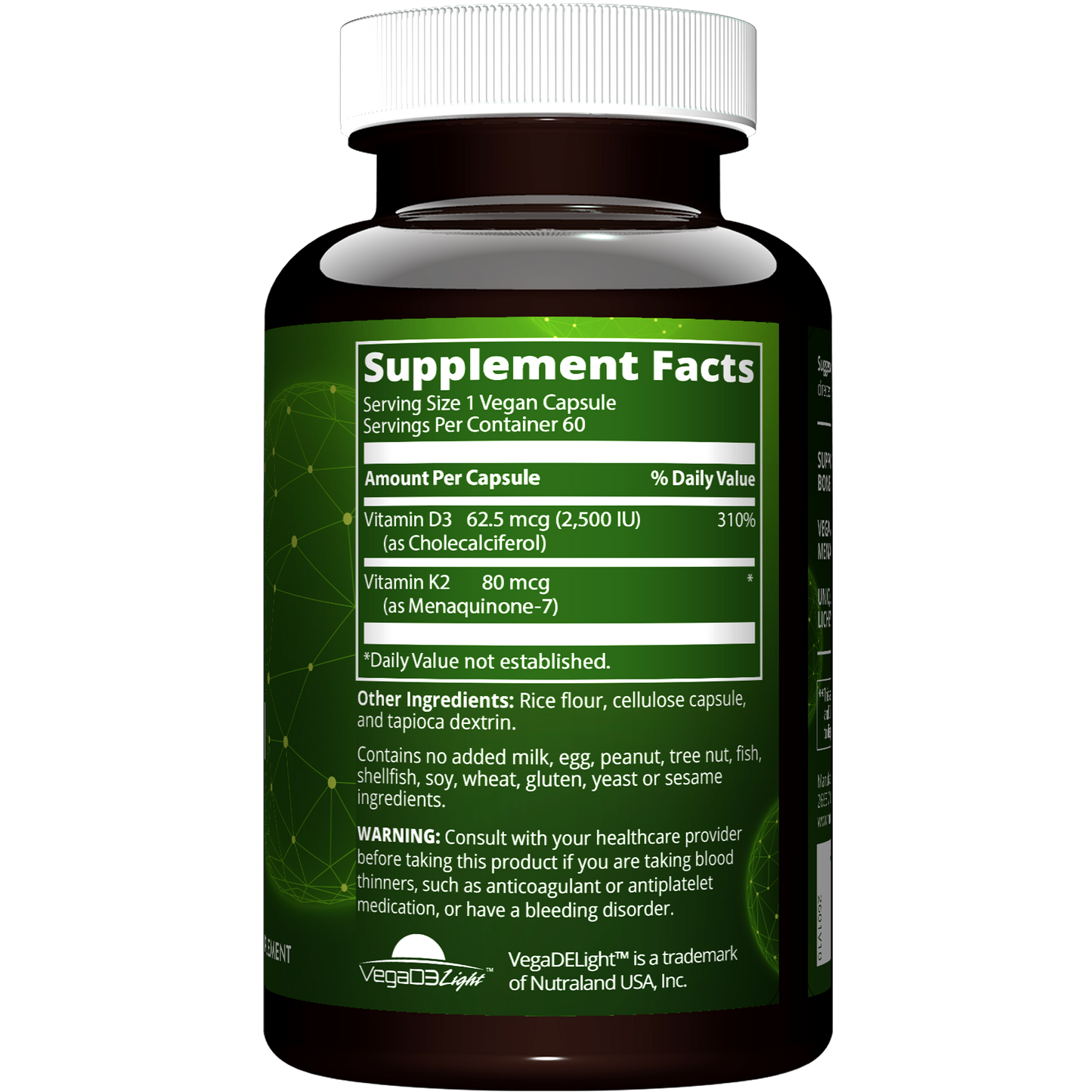 Vegan Vitamin D3 & K2