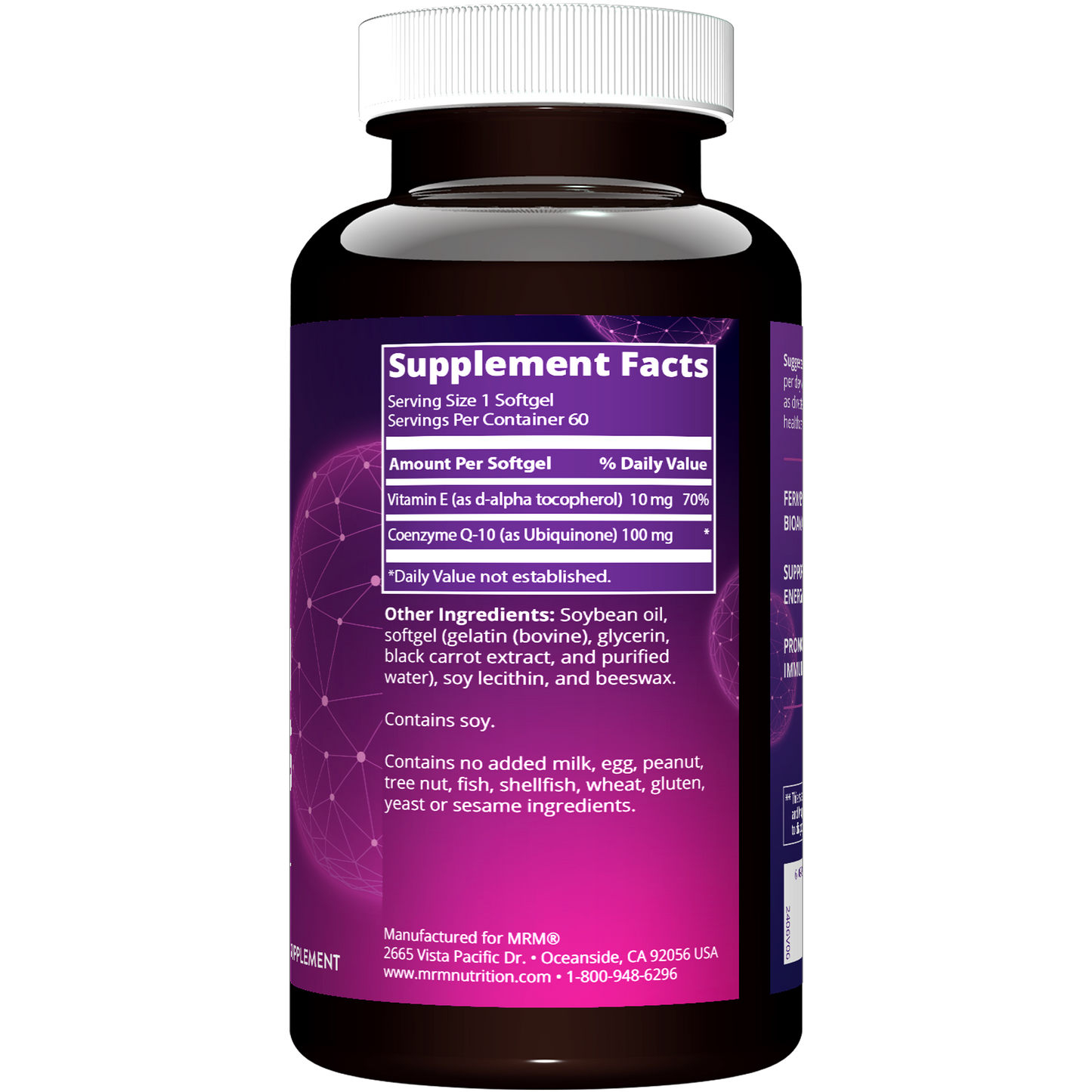 mrm coq-10 100 mg with l-carnitine 1000 mg Page 1 - Reviews - Nutrition, Liquid, Orange-Vanilla, 16 fl oz (480 ml) CoQ-10 with L-Carnitine | MRM