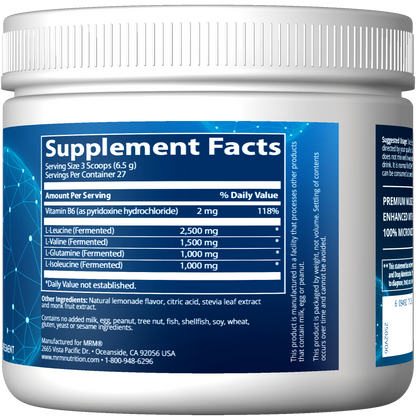 BCAA+G™ Ultimate Recovery Formula Lemonade Flavored (180g)