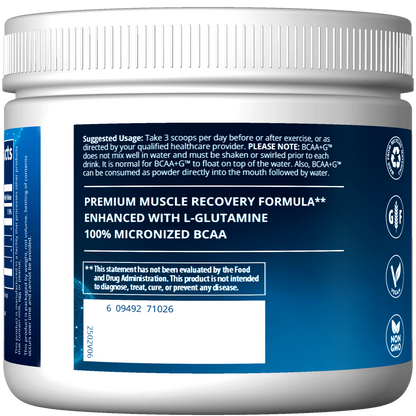 BCAA+G™ Ultimate Recovery Formula Lemonade Flavored (180g)