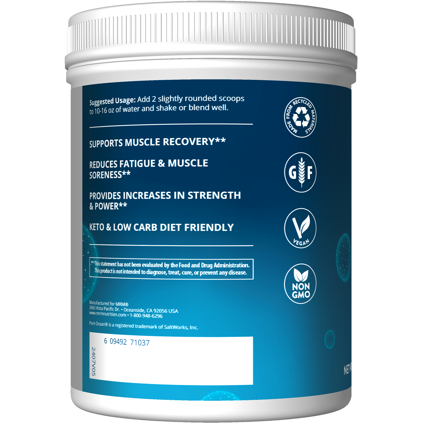 BCAA+G RELOAD™ Lemonade Flavored (840g)