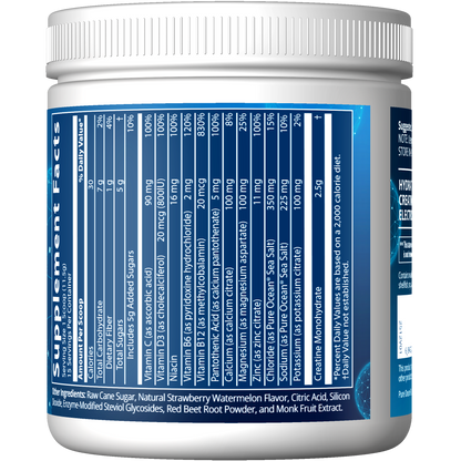 Hydration+ Creatine - Strawberry Watermelon Flavored (165g)