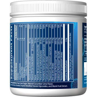 Hydration+ Creatine - Cucumber Lime Flavored (165g)
