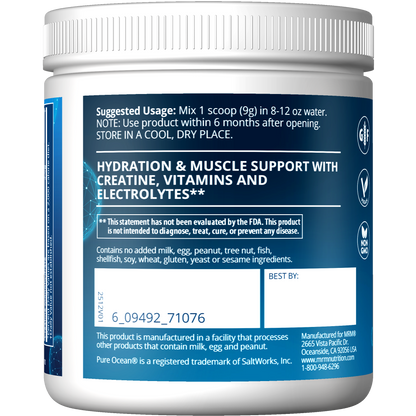 Hydration+ Creatine - Cucumber Lime Flavored (165g)