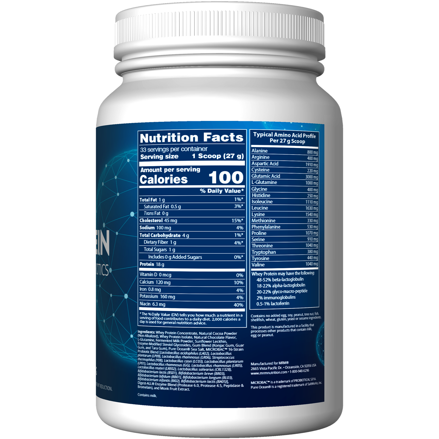 Whey Protein Chocolate Flavored (2lb)