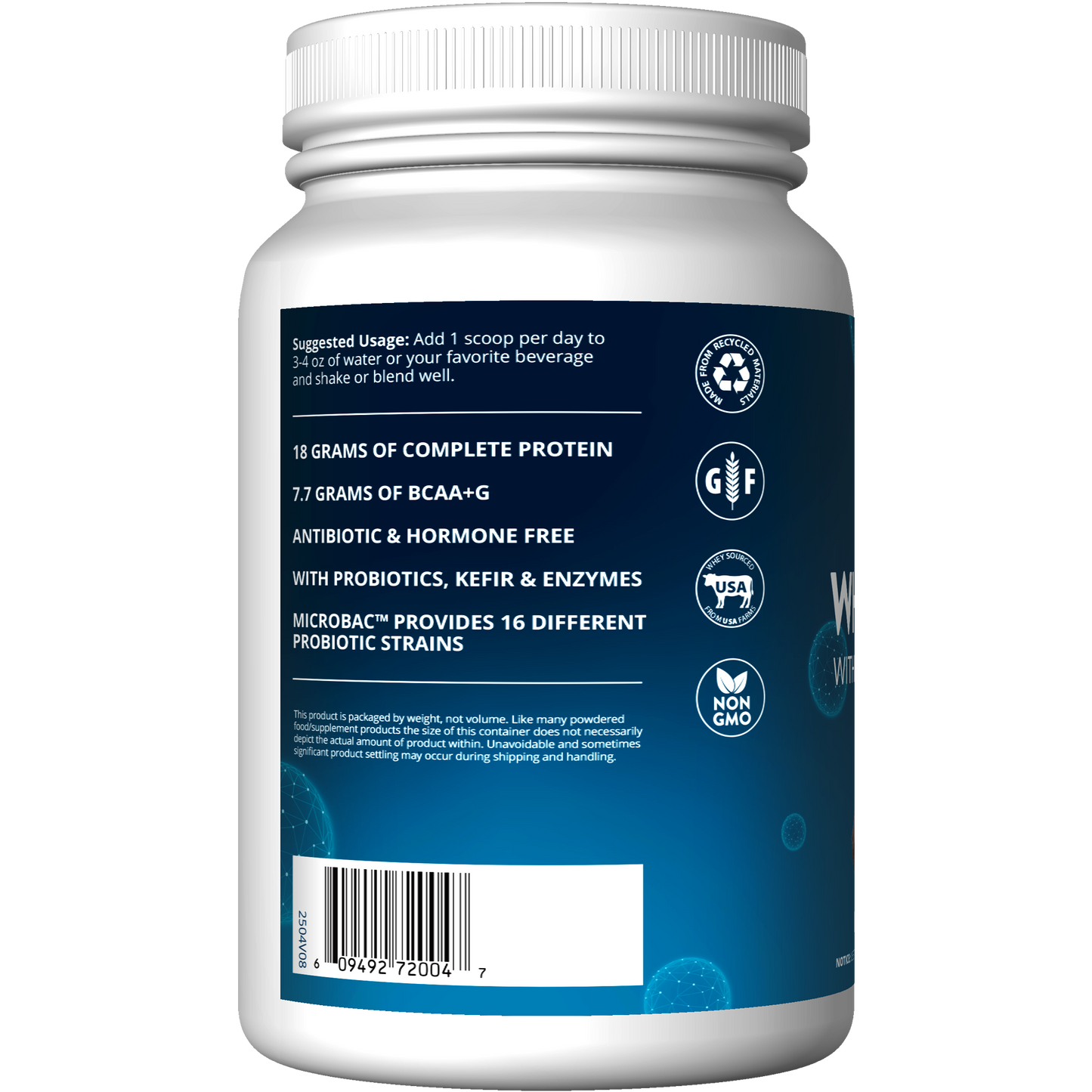 Whey Protein Chocolate Flavored (2lb)