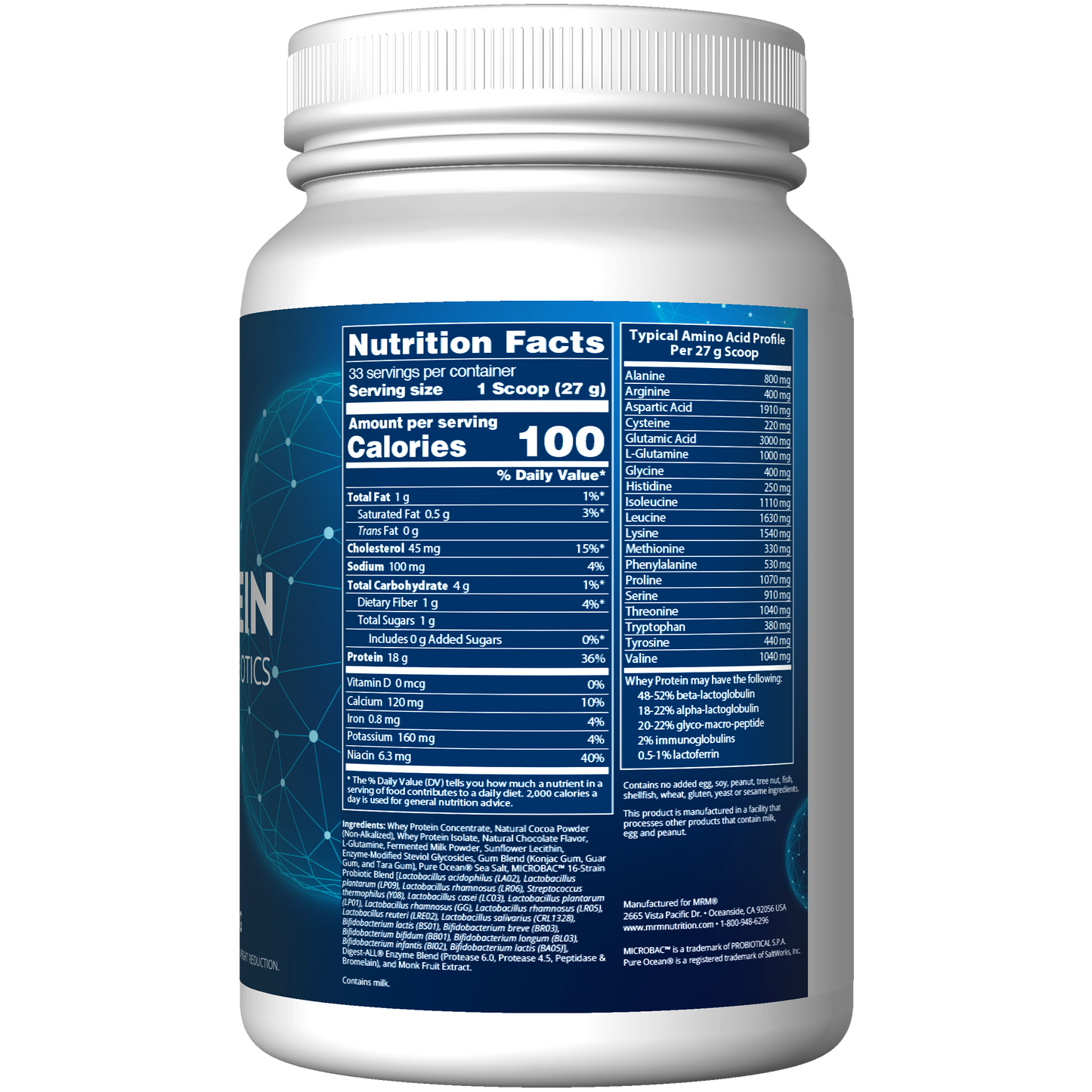 Whey Protein Chocolate Flavored (2lb)