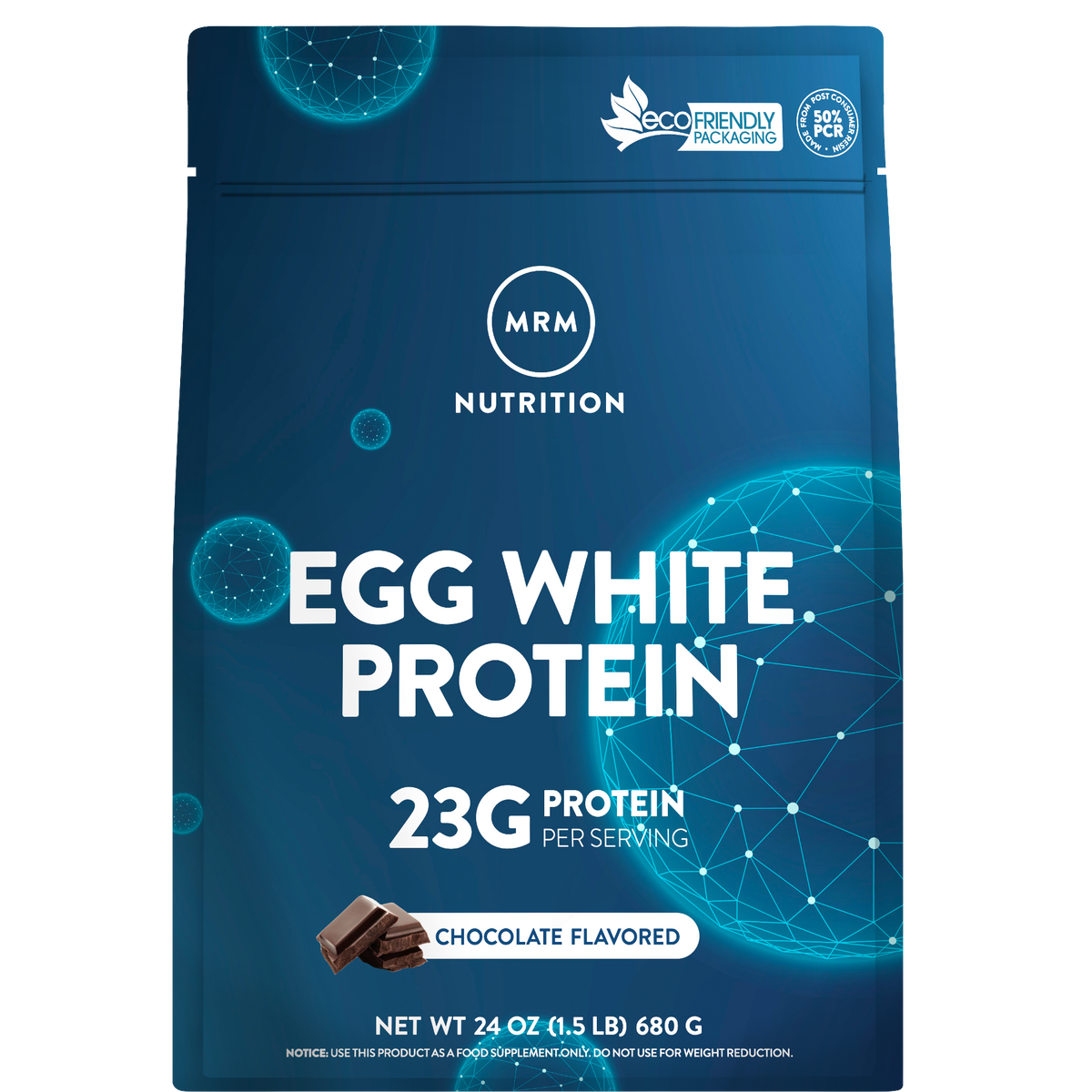 Egg White Protein Chocolate Flavored (24oz)