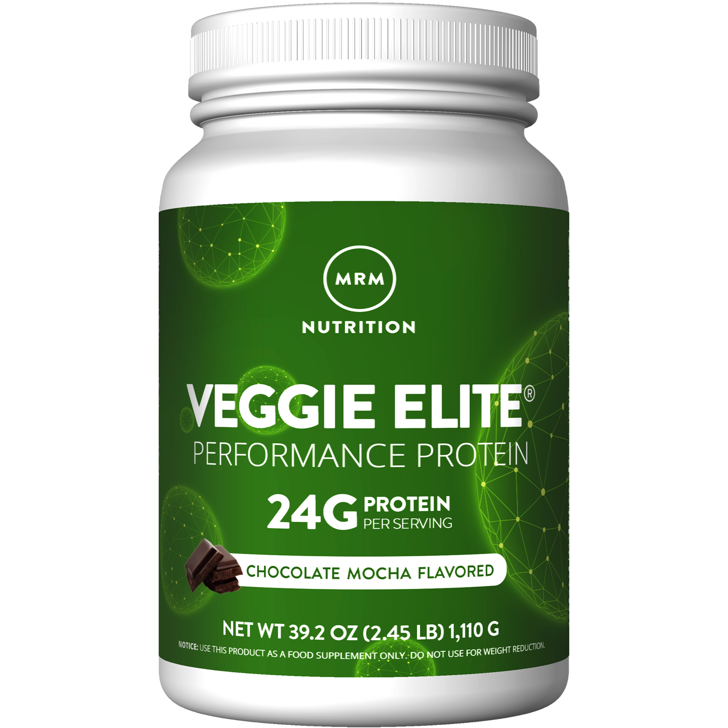 Veggie Elite® Performance Protein Chocolate Mocha Flavored (2lb)
