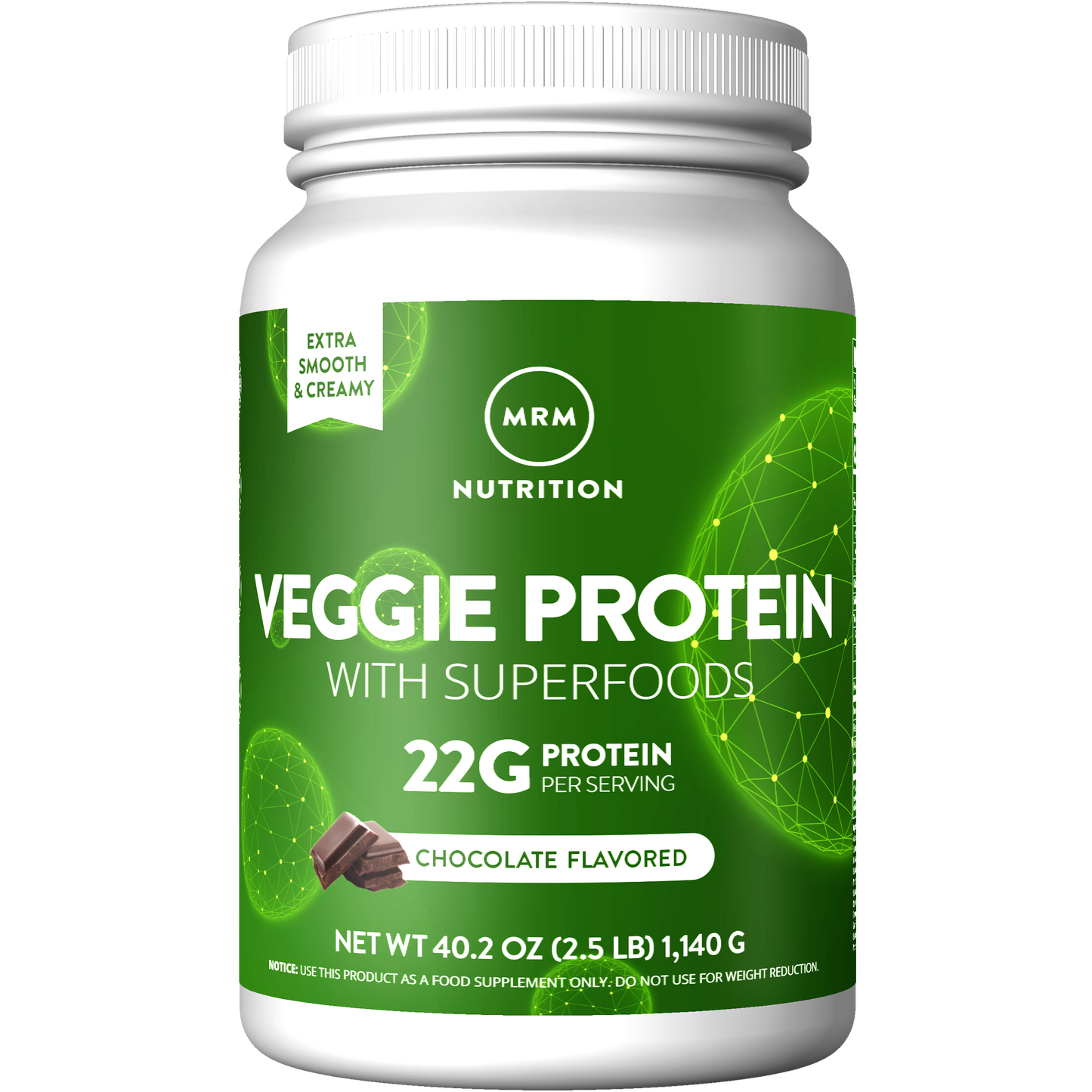 Veggie Protein with Superfoods Chocolate Flavored (2.5 lb)