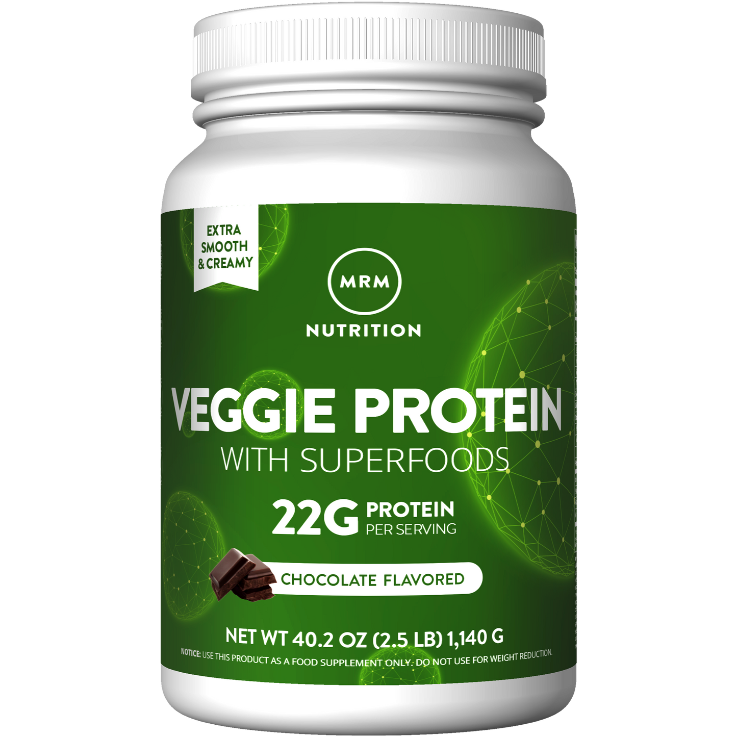 Veggie Protein with Superfoods Chocolate Flavored (2.5 lb)