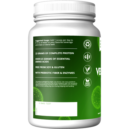 Veggie Protein with Superfoods Vanilla Flavored (2.5 lb)