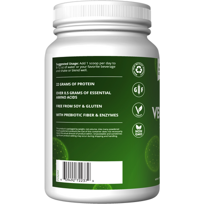 Veggie Protein with Superfoods Vanilla Flavored (2.5 lb)