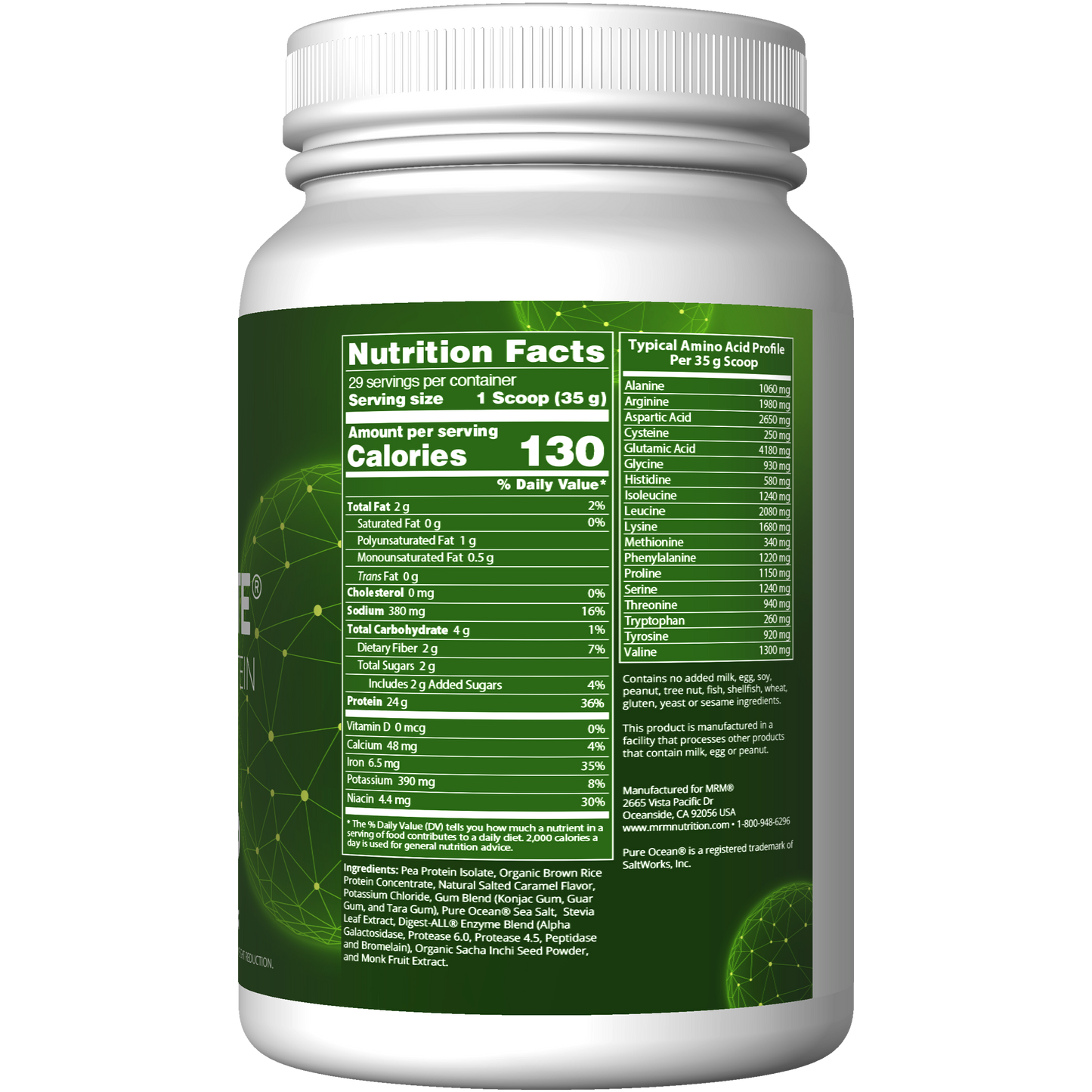 Veggie Elite® Performance Protein Salted Caramel Flavored (2lb)