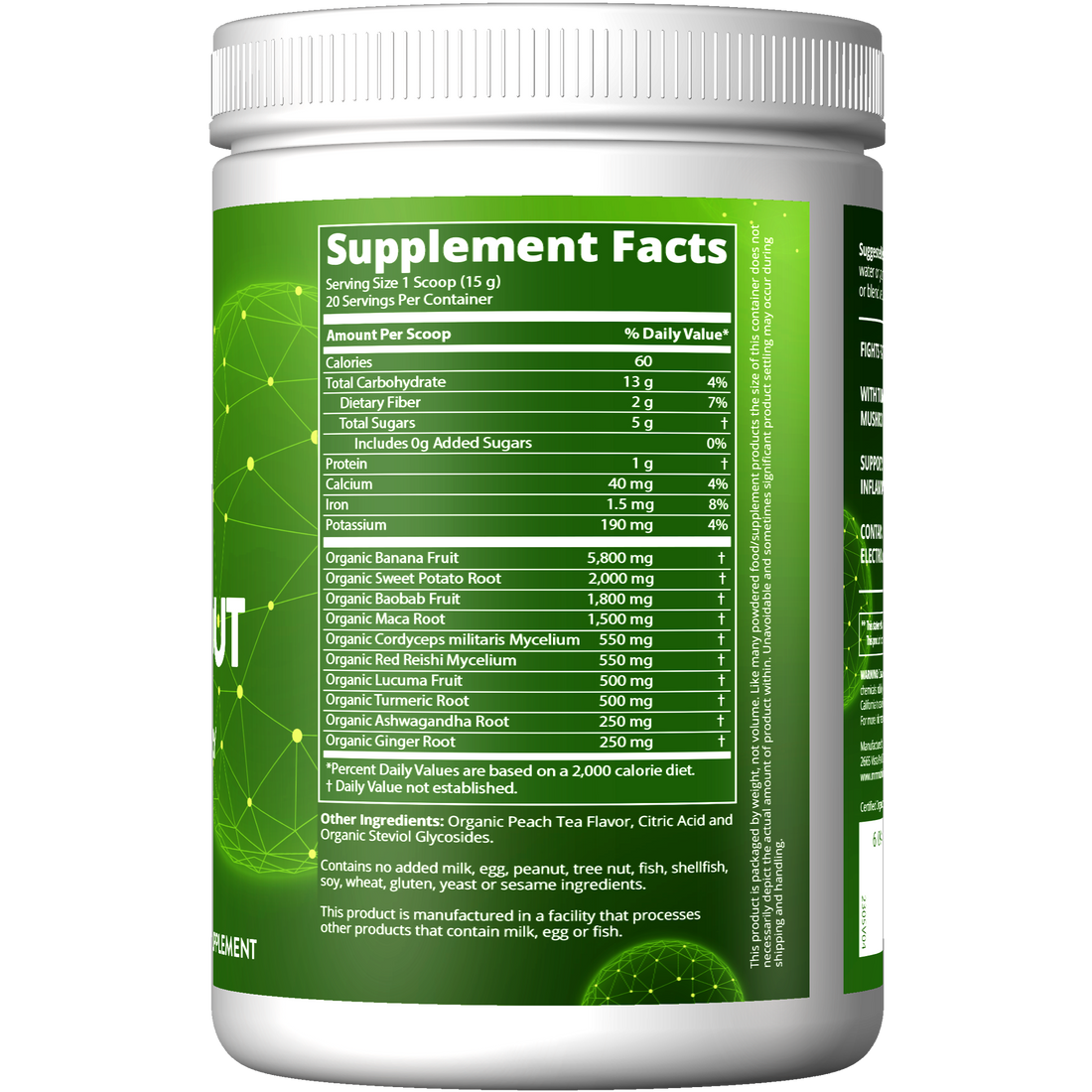 Organic PostWorkout MRM Nutrition