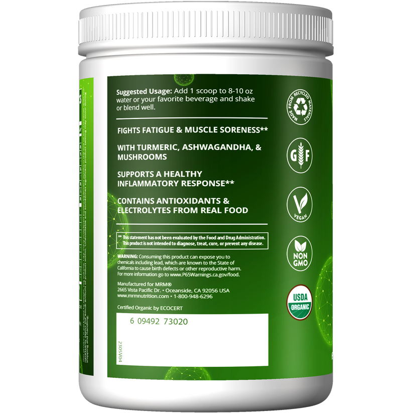 Organic PostWorkout MRM Nutrition