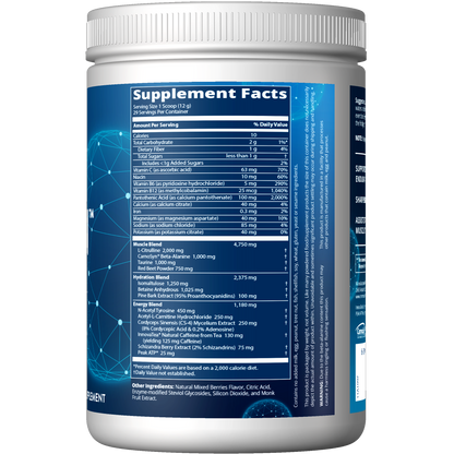 Driven™ Pre Workout Mixed Berries Flavored (350g)