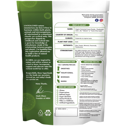 Superfoods - Organic Fermented Cacao Powder