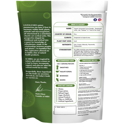 Superfoods - Organic Fermented Cacao Powder