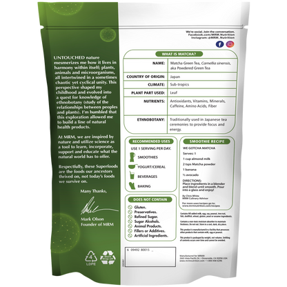 Superfoods - Matcha Green Tea Powder