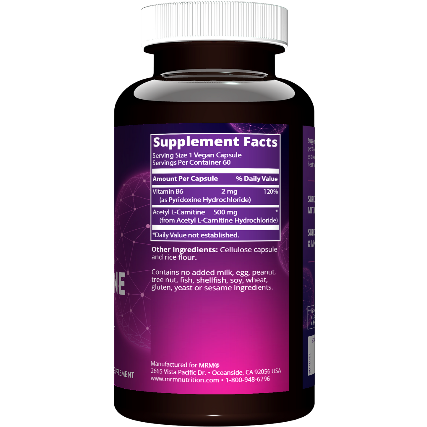 Acetyl L-Carnitine MRM Nutrition Acetyl L-Carnitine MRM Nutrition