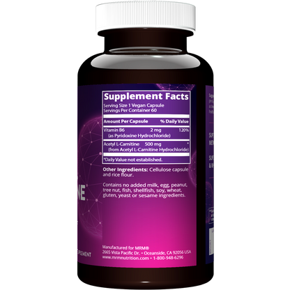 Acetyl L-Carnitine MRM Nutrition Acetyl L-Carnitine MRM Nutrition