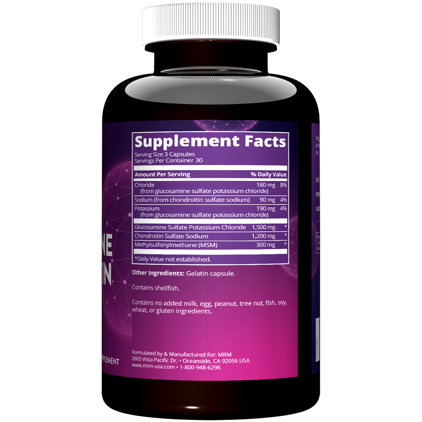 Glucosamine Chondroitin MSM MRM Nutrition