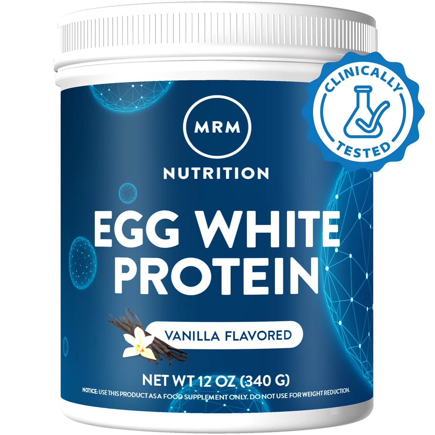 Egg White Protein Vanilla Flavored (24oz)