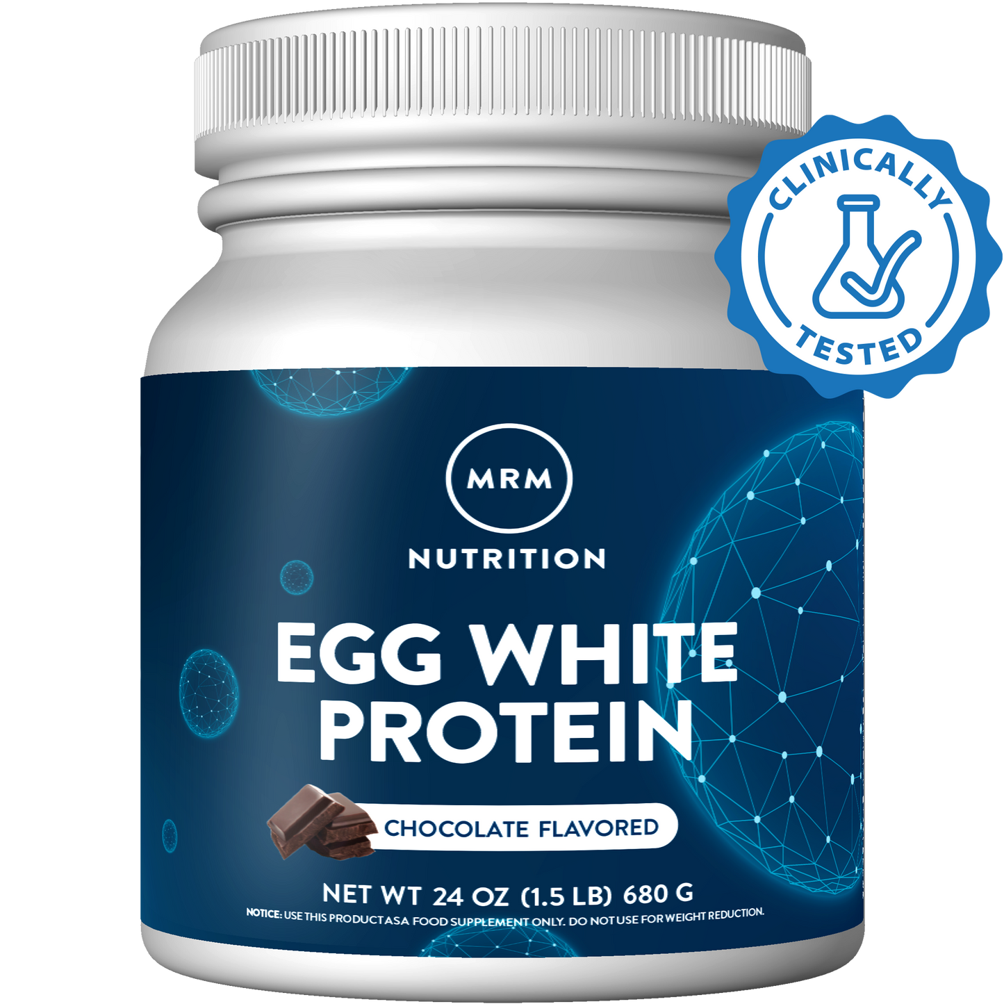 Egg White Protein Vanilla Flavored (12oz)