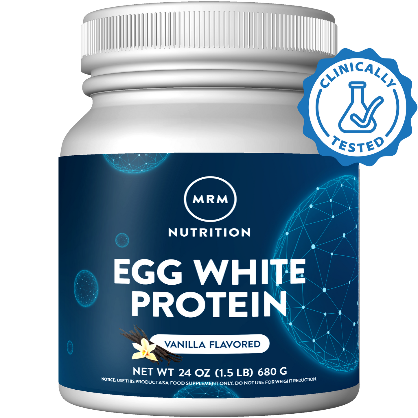 Egg White Protein Chocolate Flavored (12oz)