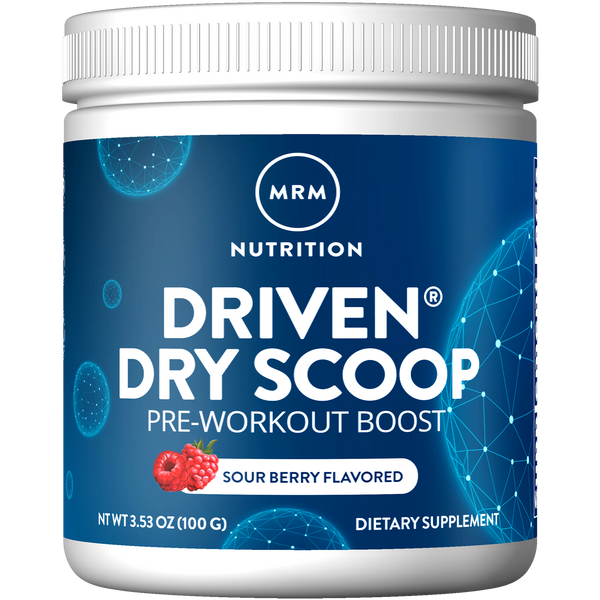 DRIVEN™ Dry Scoop Sour Berry Flavored (100g) MRM Nutrition