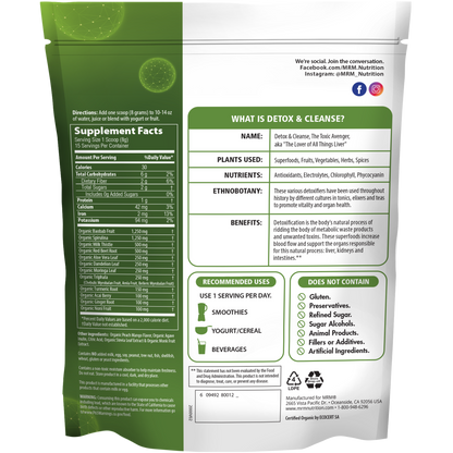 Superfoods - Organic Detox & Cleanse Powder