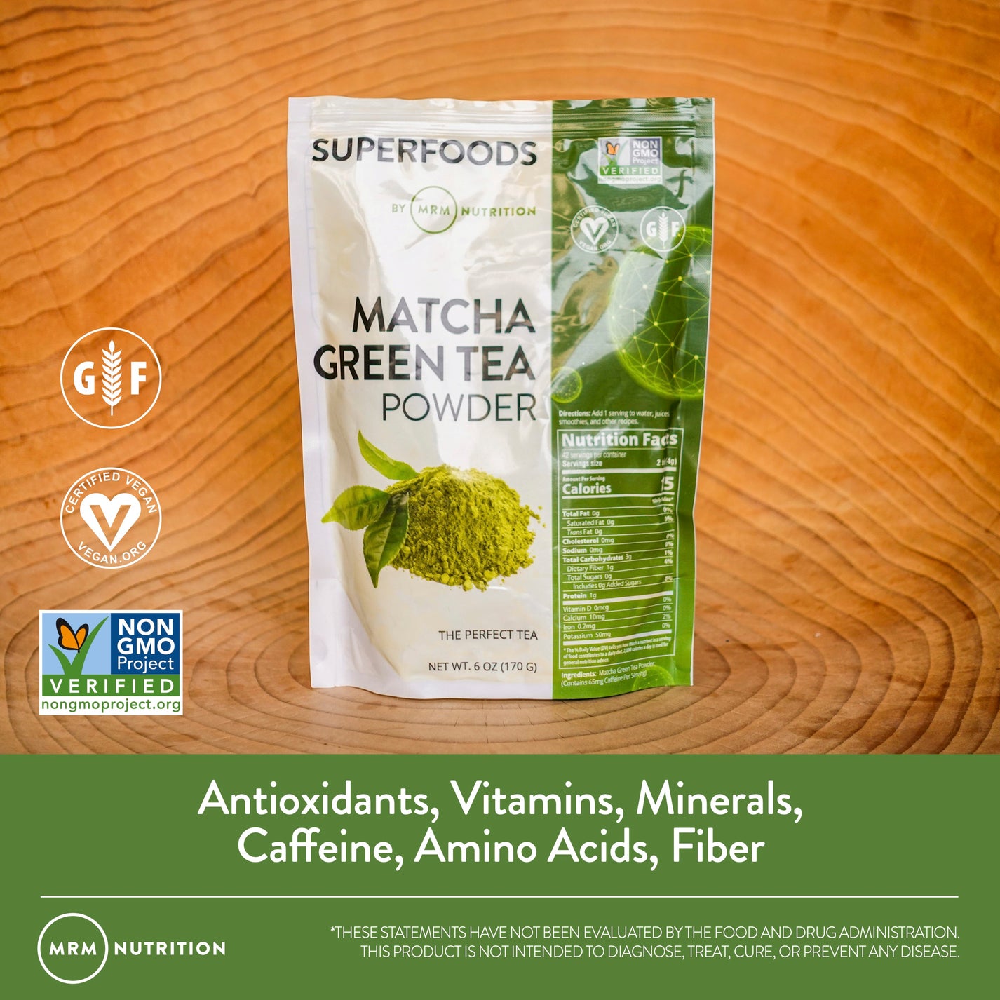 Superfoods Matcha Green Tea Powder MRM Nutrition